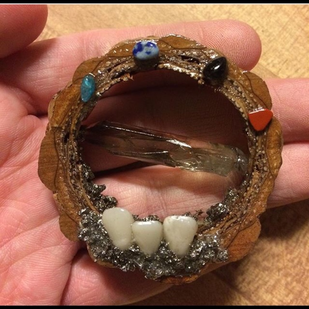 Pine cone pendant
